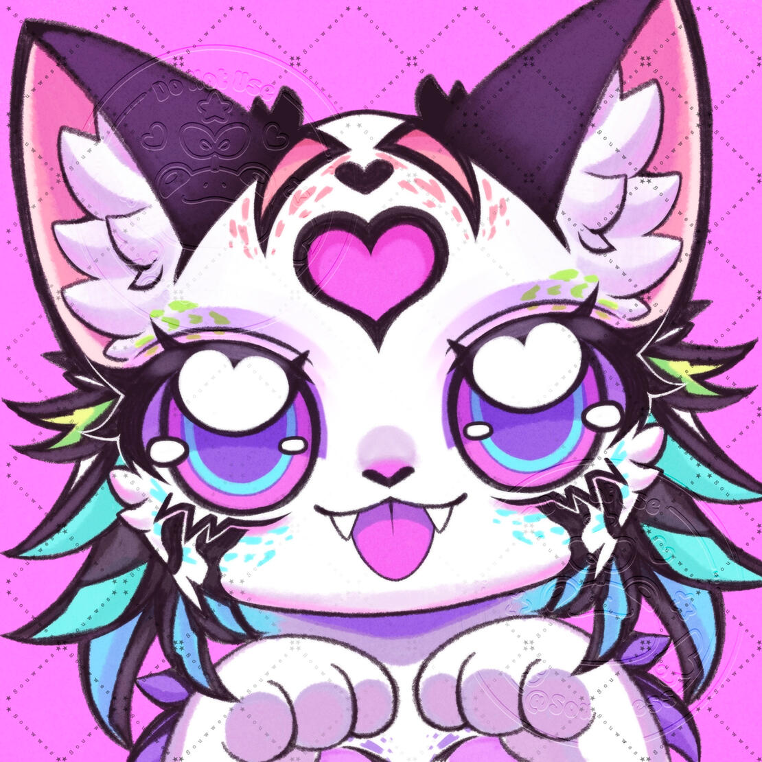 Oc by @gLitchcat_34 on instagram